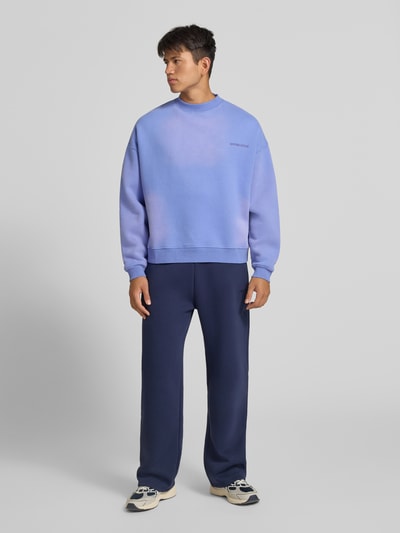 ANOTHER COTTON LAB Relaxed Fit Sweatshirt aus Baumwoll-Mix Modell 'Sunday' Flieder 1