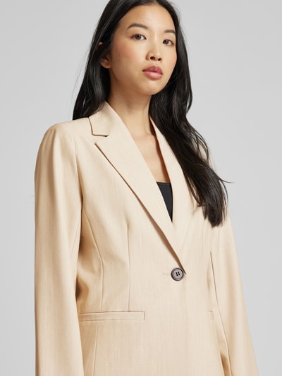 B.Young Blazer mit Leistentaschen Modell 'Danta' Beige 3