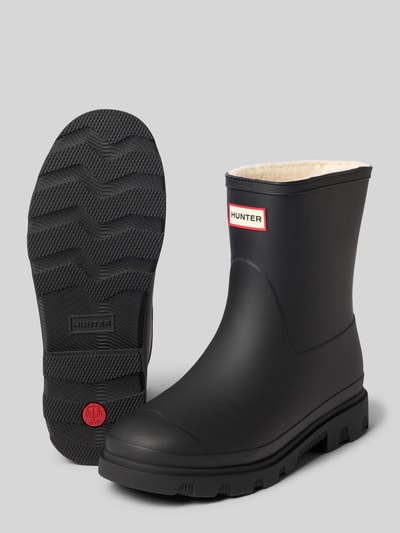 Hunter Stiefel mit Logo-Detail Black 4