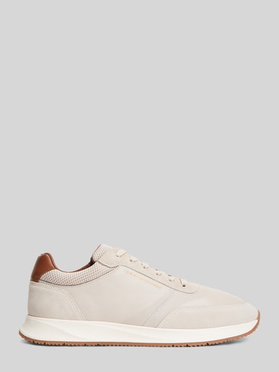 Tommy Hilfiger Sneaker aus echtem Leder mit Label-Schriftzug Beige 2
