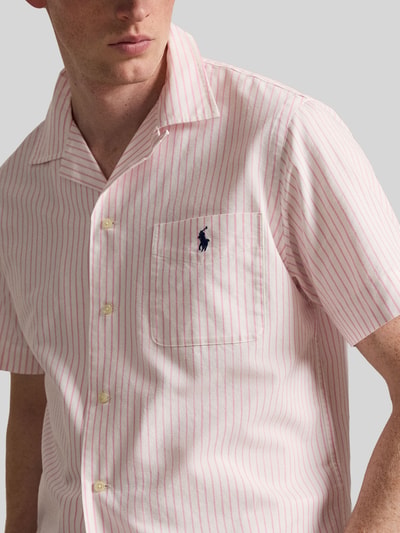 Polo Ralph Lauren Koszula casual o kroju relaxed fit z czystej bawełny Mocnoróżowy 3