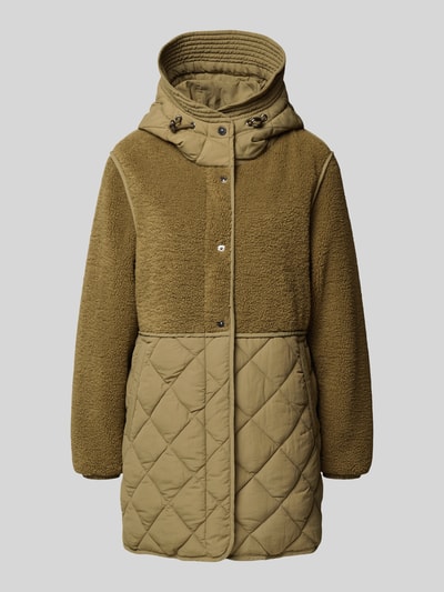 Fuchs Schmitt Jacke mit Knopfleiste und Eingrifftaschen Khaki 2