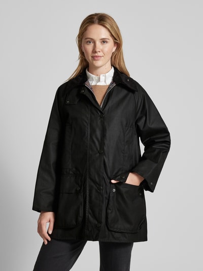 Barbour Oversized Wachsjacke Modell 'BEAUFORT WAX' Black 4