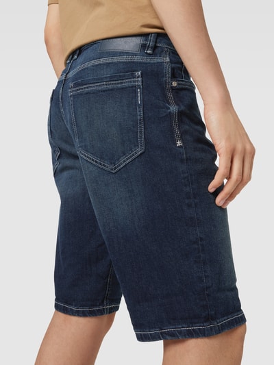 Tom Tailor Jeansshorts im 5-Pocket-Design Modell 'Josh' Dunkelblau 3