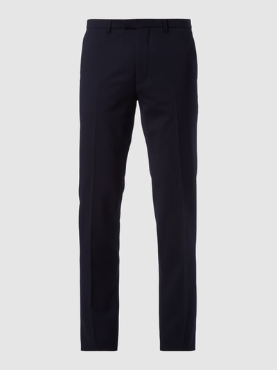 Drykorn Pantalon met scheerwol  Marineblauw - 2