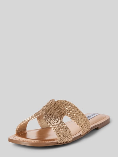 Steve Madden Slippers met brede schachtbrug, model 'ZARNIA' Rosé - 1