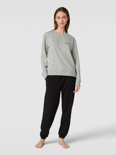 Calvin Klein Underwear Sweatshirt im unifarbenen Design Hellgrau Melange 1