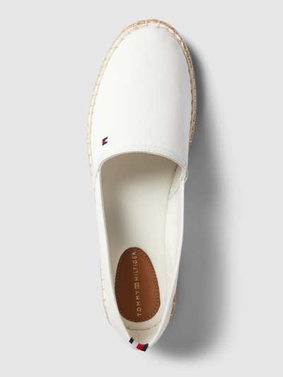 Tommy Hilfiger Espadrilles met labelstitching, model 'BASIC TOMMY' Ecru - 3