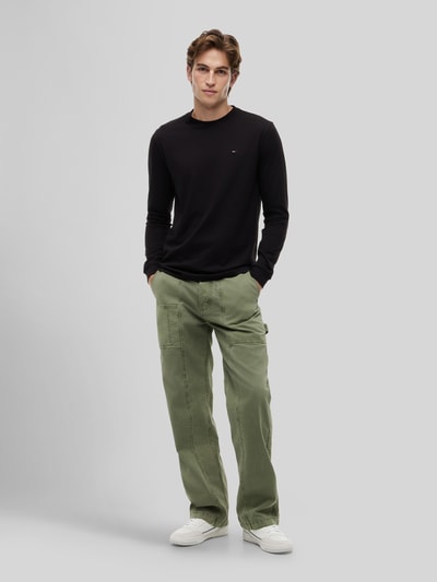 Tommy Jeans regular fit shirts met lange mouwen van puur katoen in set van 2 Offwhite - 1
