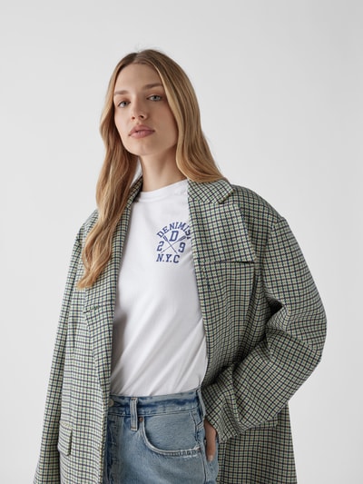 Denimist T-Shirt mit Brand-Print Weiß 3