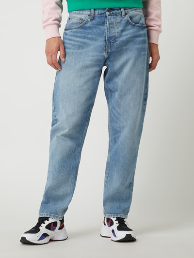 Carhartt Work In Progress Relaxed Tapered Fit Jeans aus Bio-Baumwolle Modell 'Newel' Jeansblau 4