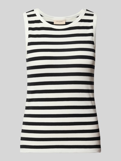 FREE/QUENT Tanktop in Ripp-Optik Modell 'Effy' BLACK 2