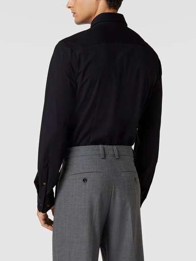 JOOP! Collection Slim fit zakelijk overhemd met sportmanchetten Zwart - 5