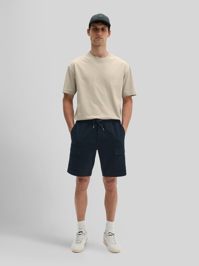 Marc O'Polo Regular Fit Cargoshorts aus reiner Baumwolle Marine 1