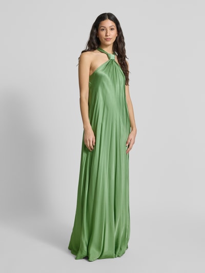 Essentiel Antwerp Neckholder-Maxikleid mit Knotendetail Modell 'Huppsala' Mint 1