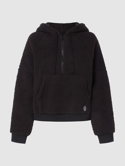 DKNY Hoodie aus Teddyfell  Mittelgrau 1