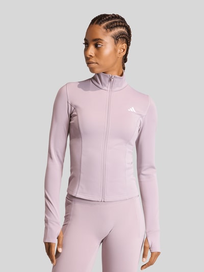 adidas Sportswear Slim Fit Trainingsjacke von Flieder 4