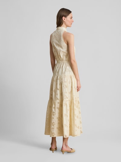 Lauren Ralph Lauren Tailliertes Freizeitkleid aus reiner Baumwolle Sand 5