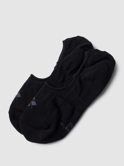 Burlington Sneakersocken mit Label-Details Black 1