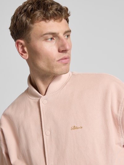 BLKVIS Corduroy jack met logostitching Oudroze - 3