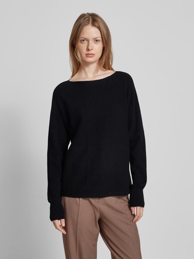 Betty Barclay Wollpullover mit Strukturmuster Black 4