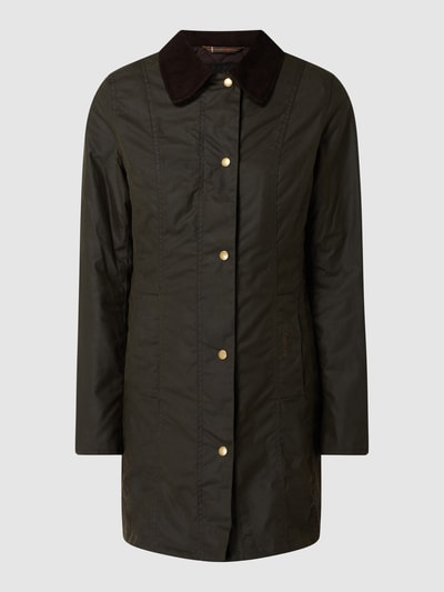 Barbour Steppjacke mit Fleecefutter Modell 'Cavalry' Oliv 2