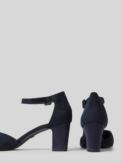 Tamaris Czółenka na słupku Ciemnoniebieski 2