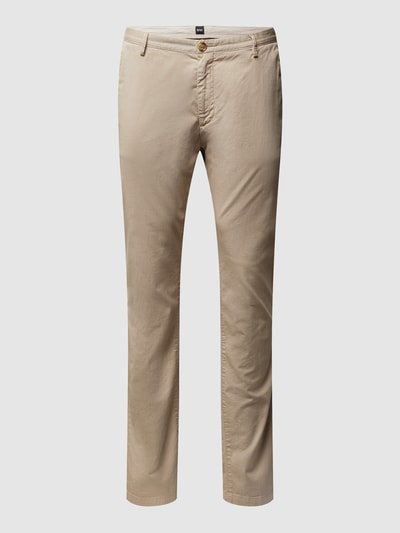 BOSS Slim Fit Chino mit Stretch-Anteil Beige 2