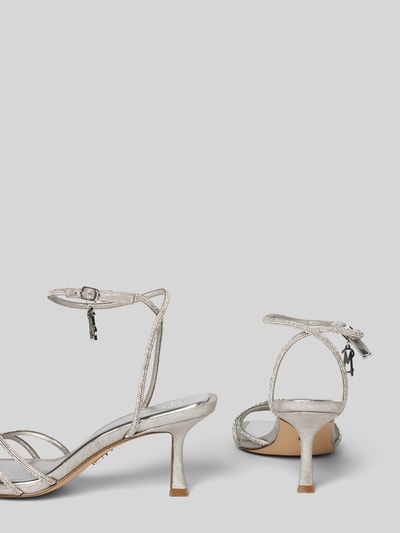 Steve Madden Sandalette mit Dornschließe Modell 'LEGIT' Silber 2