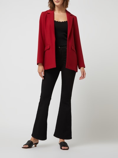 s.Oliver BLACK LABEL Longblazer mit Viskose-Anteil  Rot 1