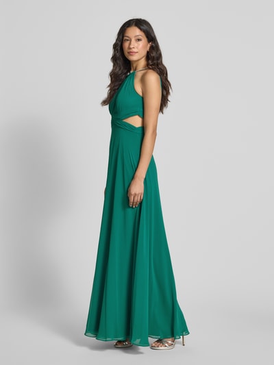 Jake*s Cocktail Maxi-jurk met cut-outs Groen gemêleerd - 1