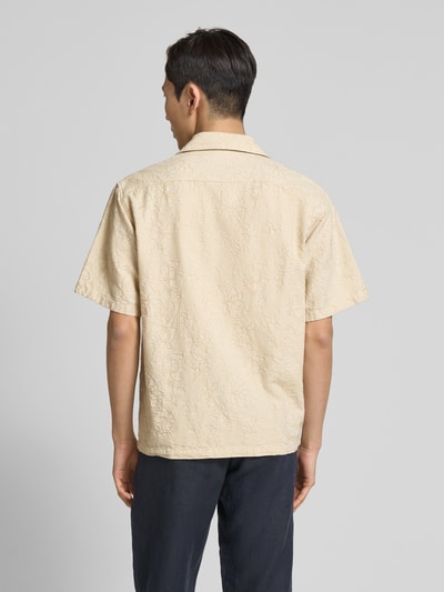 JACK & JONES Premium Freizeithemd mit Knopfleiste Modell 'AARON' Offwhite 5