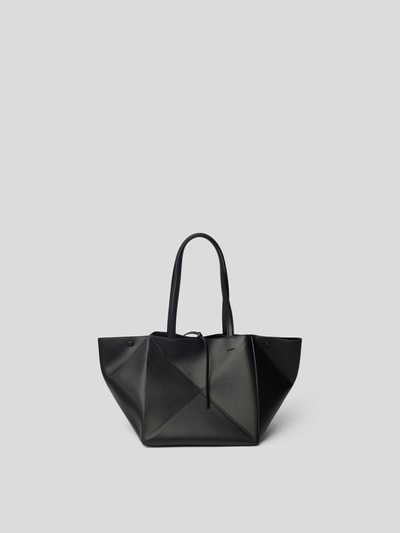 Nanushka Tote Bag mit Label-Detail Black 5