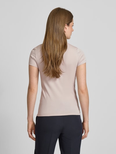 Marc Cain T-shirt van een mix van katoen en elastaan met col Kit - 5