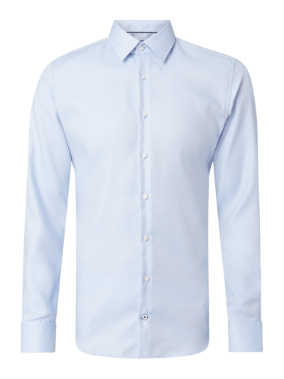 JOOP! Collection Slim Fit Business-Hemd aus Baumwolle Bleu 1