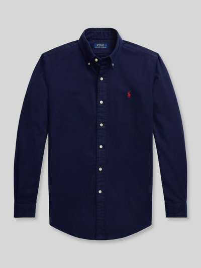 Polo Ralph Lauren Custom Fit Freizeithemd aus reiner Baumwolle Marine 2