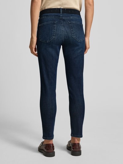 Angels Slim Fit Jeans mit Logo-Stitching Modell 'Ornella' Marine 5