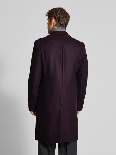 Strellson Relaxed fit trenchcoat van wolmix Prune - 5