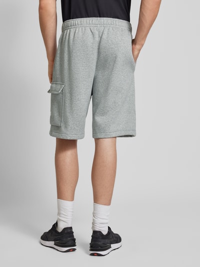 Nike Sweatshorts mit Label-Stitching Weiss 5