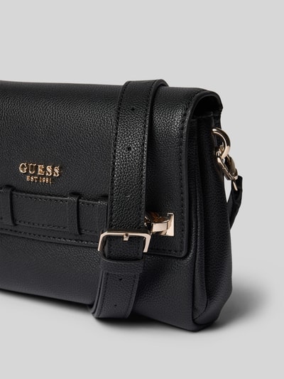 Guess Umhängetasche mit Label-Detail Modell 'GREGORIA' Black 3