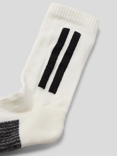 Rick Owens Socken mit Brand-Stitching Weiss 2