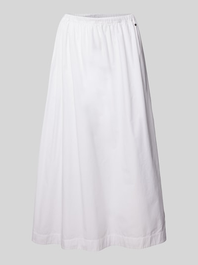 BOSS Orange Maxirock mit elastischem Bund Weiss 2