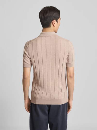 GRAN SASSO Vest met knoopsluiting Zand - 5