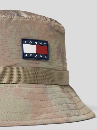 Tommy Jeans Bucket Hat mit Allover-Muster Beige 2