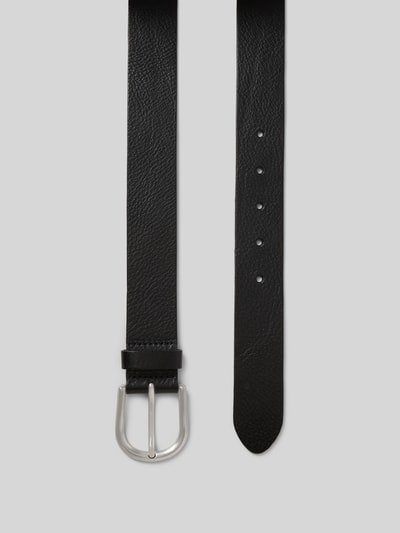 Produktfoto, Damesriem van echt rundleer met structuurpatroon, pinsluiting, model 'Jeanser', breedte 3 cm, van Weinmann.