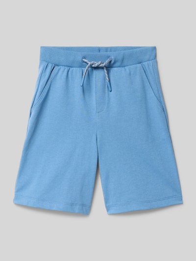 Produktfoto, Regular Fit Sweatshorts aus Baumwoll-Mix von s.Oliver RED LABEL in Optik: Unifarben, elastischer Bundabschluss, Tunnelzug, seitliche Eingrifftaschen, Materialverarbeitung: Sweat