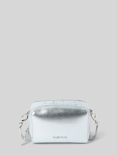 VALENTINO BAGS Crossbody Bag mit Label-Detail Modell 'PATTIE' Silber 1