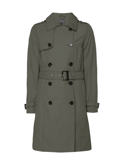 Montego Trenchcoat mit Taillengürtel Khaki 2