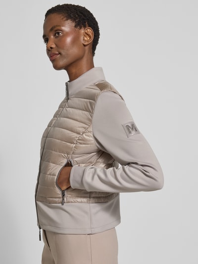 monari Gewatteerd jack met ritssluiting Taupe - 3