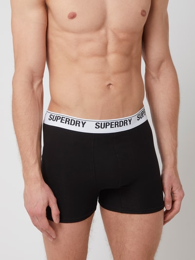 Superdry Boxershorts met stretch Zwart - 3